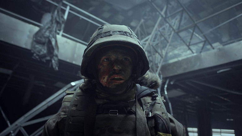 кадр из фильма Киборги