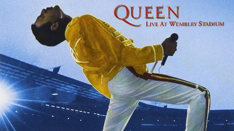 кадр из фильма Queen: Live at Wembley Stadium