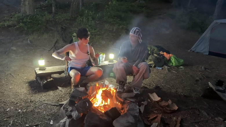 кадр из фильма Camping Vlog