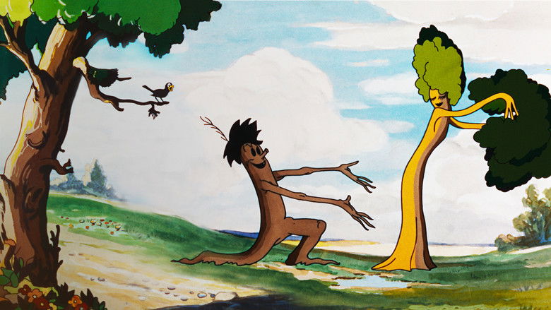 кадр из фильма Цветы и деревья