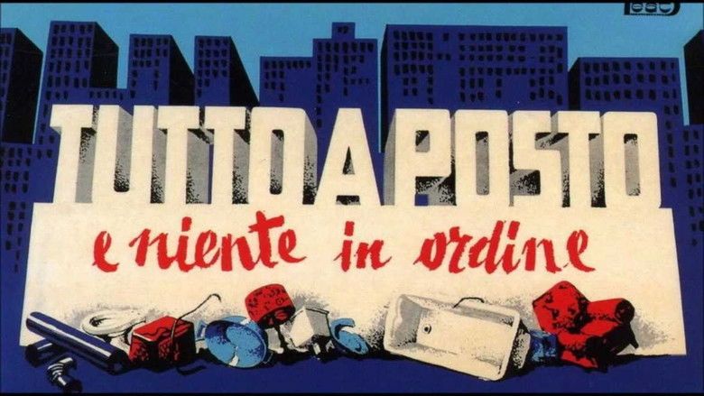 кадр из фильма Tutto a posto e niente in ordine