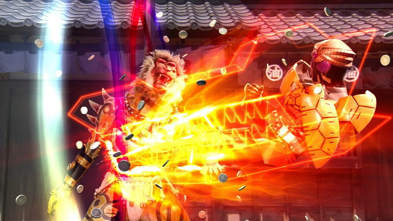 кадр из фильма 劇場版 仮面ライダーオーズ WONDERFUL 将軍と２１のコアメダル