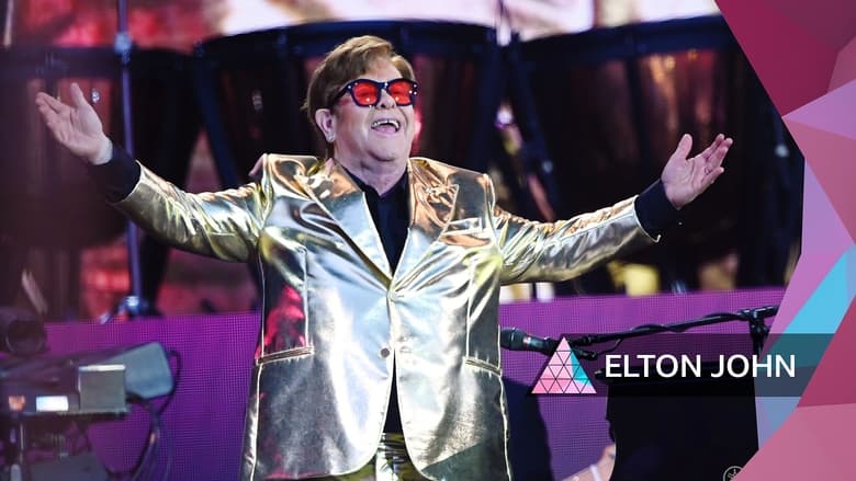 кадр из фильма Elton John: Glastonbury 2023
