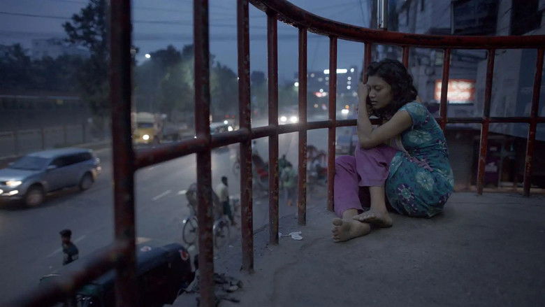 кадр из фильма Могучая Африн во время наводнения