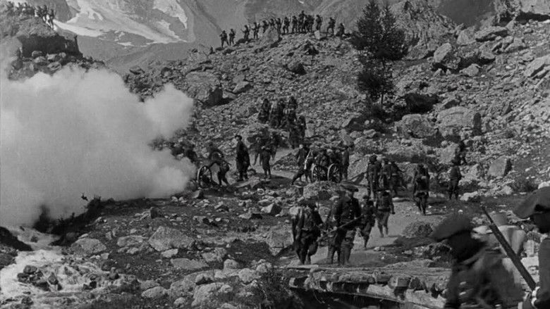 кадр из фильма Batterie dans la montagne