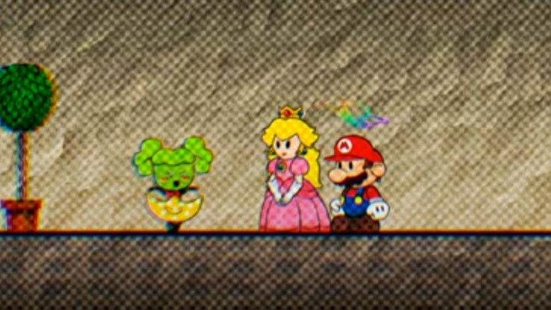 кадр из фильма The Super Paper Mario Movie