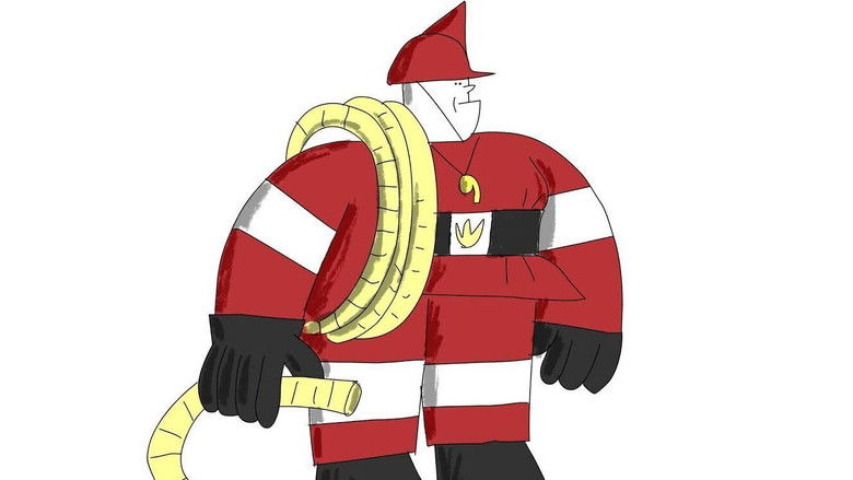 кадр из фильма Пожарник