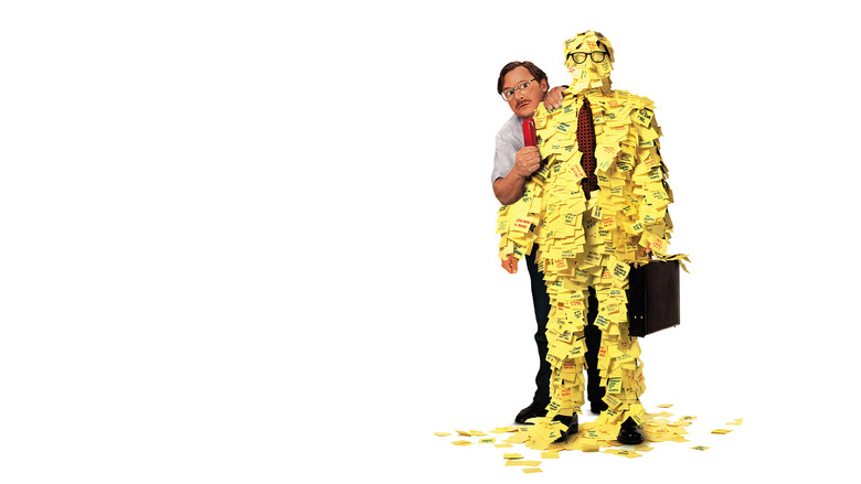 кадр из фильма Офисное пространство