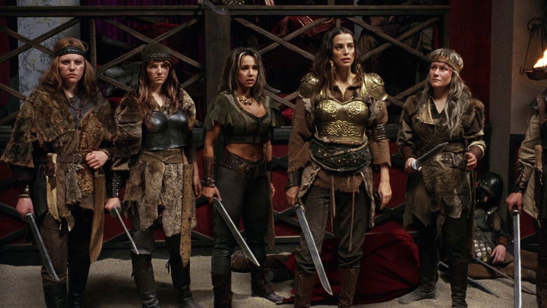 кадр из фильма Амазонки и гладиаторы