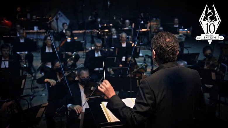 кадр из фильма Skyrim 10th Anniversary Concert