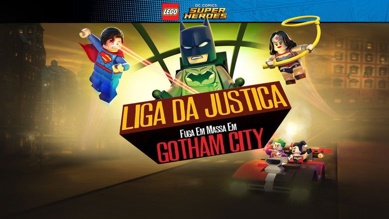 кадр из фильма LEGO супергерои DC: Лига справедливости – Прорыв Готэм-сити