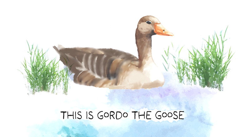 кадр из фильма The Goose and the Gosling