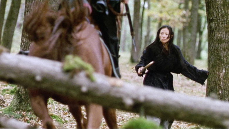 кадр из фильма Дом летающих кинжалов