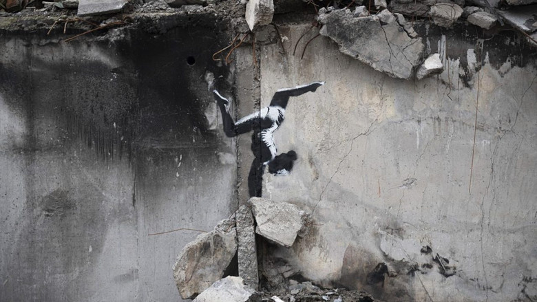 Arte vs. Guerra – Banksy e C215 a Borodyanka