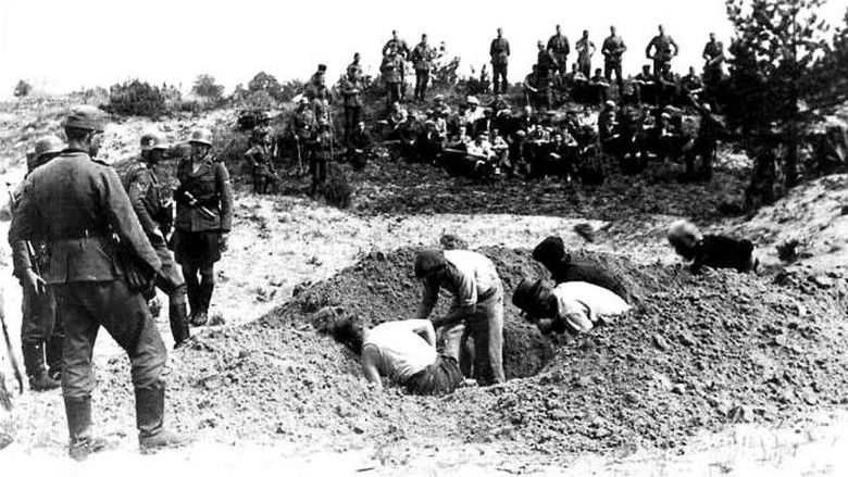 кадр из фильма Shoah par balles - L'histoire oubliée