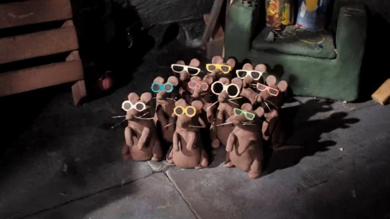 кадр из фильма Уоллес и Громит: Великий Выходной