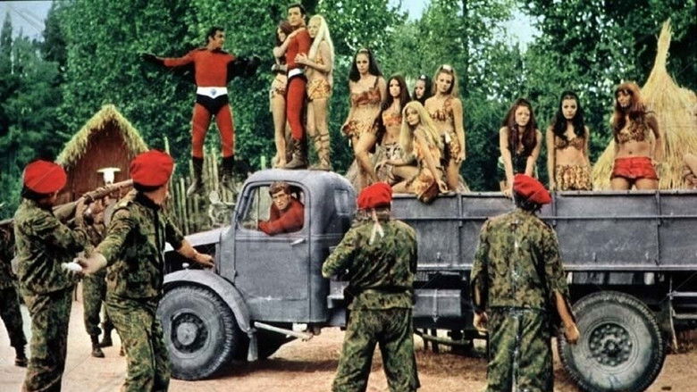 Che fanno i nostri supermen tra le vergini della giungla?