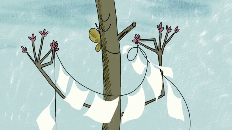 кадр из фильма Снег и волшебные деревья