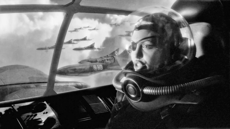 кадр из фильма Небесный капитан и мир будущего