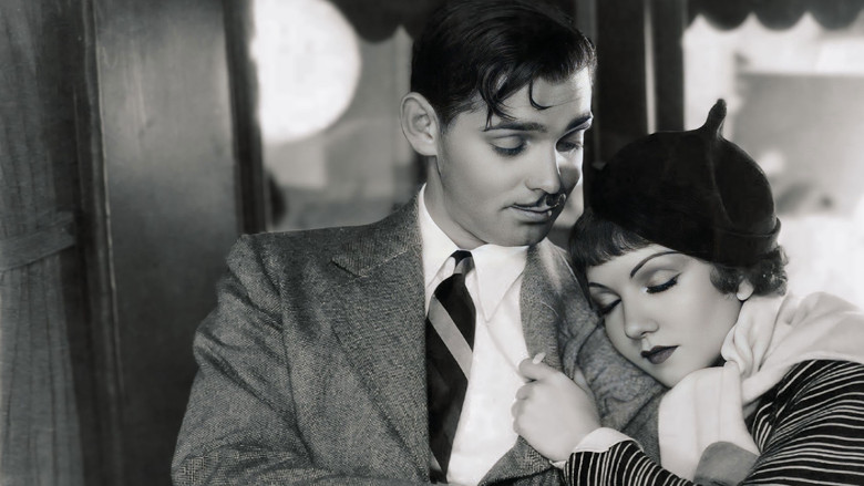 кадр из фильма Это случилось однажды ночью