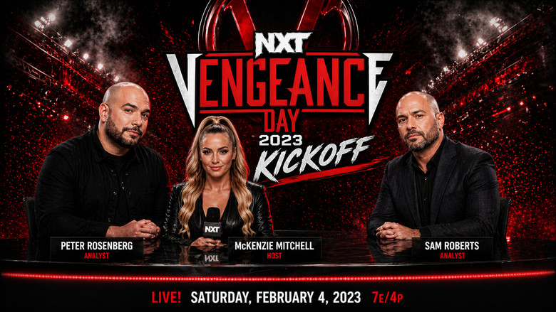 кадр из фильма NXT Vengeance Day 2023 Kickoff