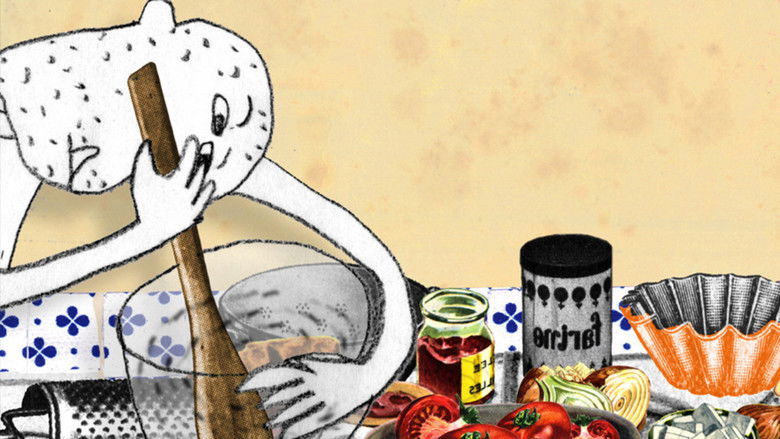 кадр из фильма On a beau être bête, on a faim quand même