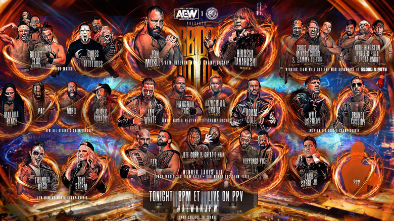 кадр из фильма AEW x NJPW Presents Forbidden Door 2022