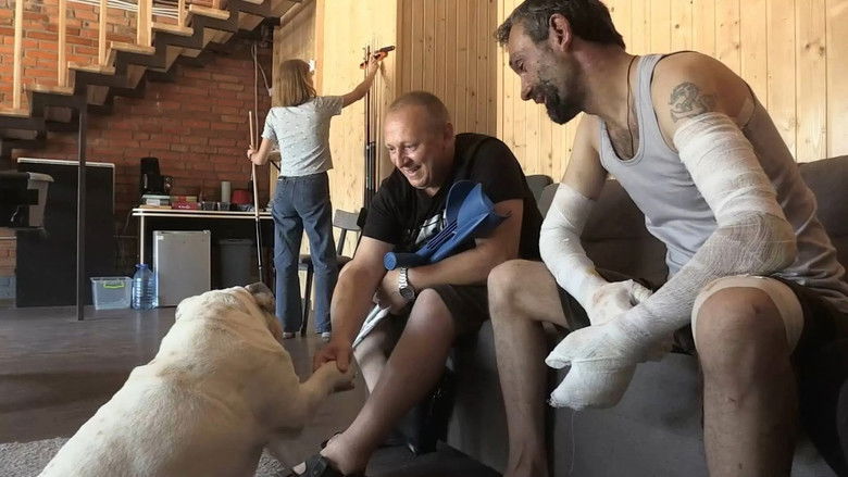 кадр из фильма 犬と戦争: ウクライナで私が見たこと