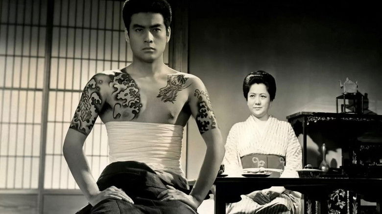 кадр из фильма 男の紋章