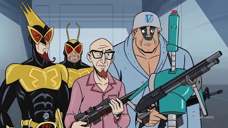 кадр из фильма The Venture Bros.: Radiant Is the Blood of the Baboon Heart