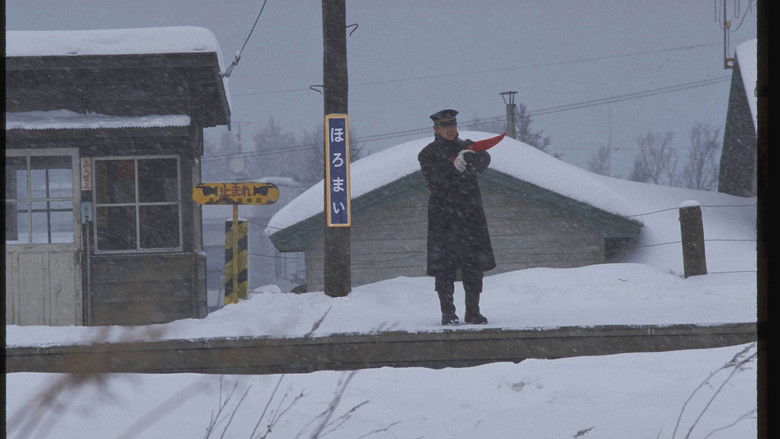 кадр из фильма 鉄道員