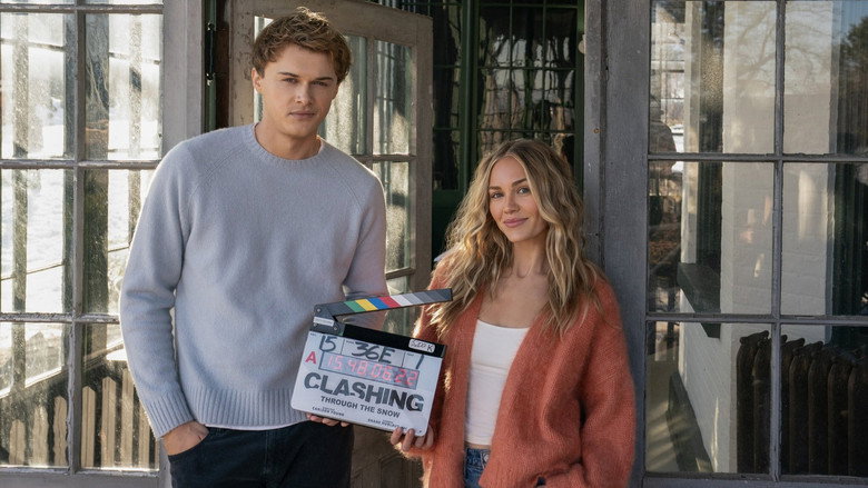 кадр из фильма Clashing Through the Snow