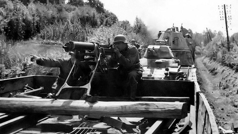 кадр из фильма Битва на рельсах