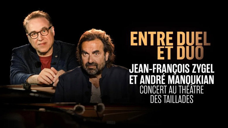 кадр из фильма Entre Duel et Duo, Jean-François Zygel & André Manoukian / Concert au Théâtre des Taillades