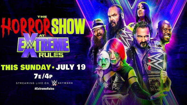 кадр из фильма WWE Extreme Rules 2020