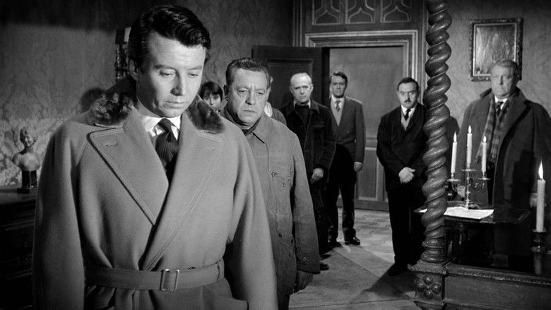 кадр из фильма Мегрэ и дело в Сен-Фиакр