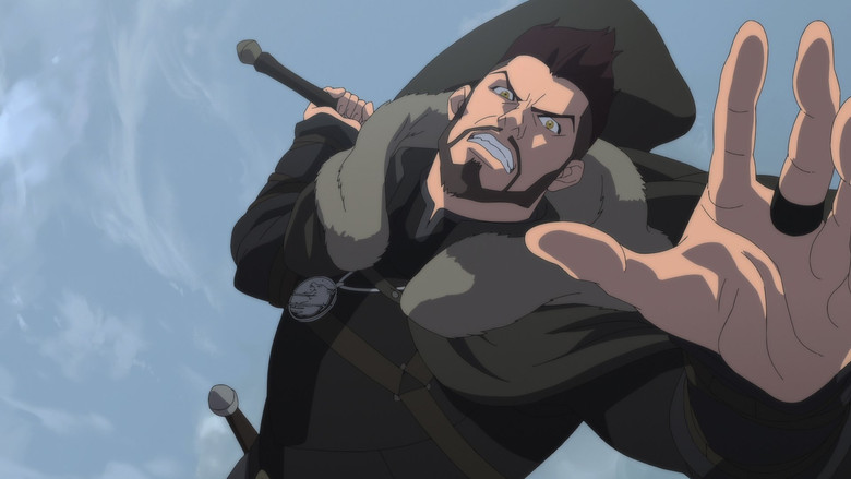 кадр из фильма Ведьмак. Кошмар Волка