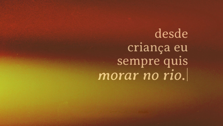 кадр из фильма desde criança eu sempre quis morar no rio