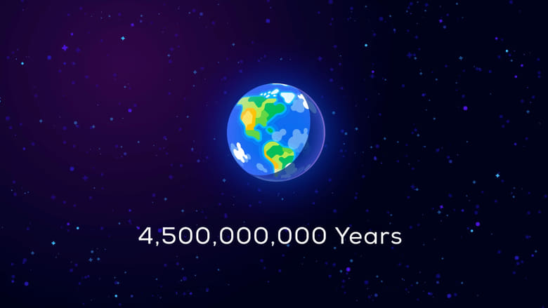 кадр из фильма 4.5 Billion Years in 1 Hour