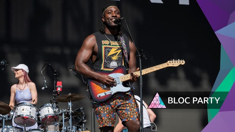 кадр из фильма Bloc Party: Glastonbury 2024