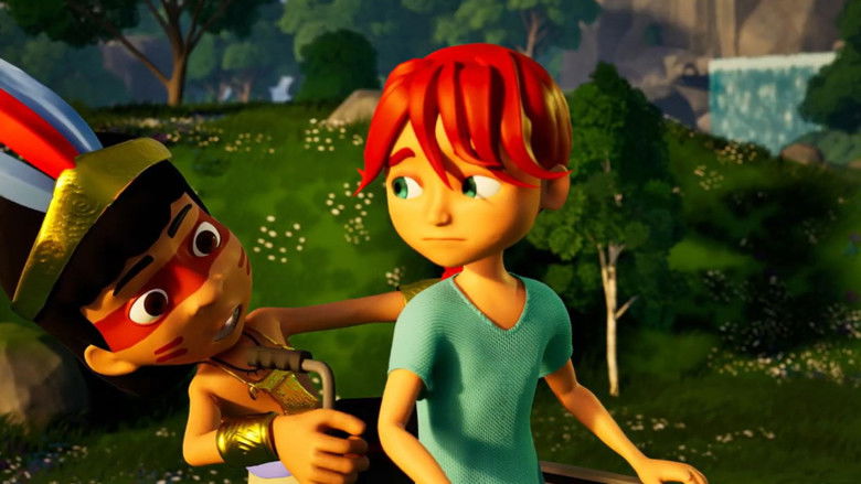 кадр из фильма Ako y el Oscuro Mundo de Atar