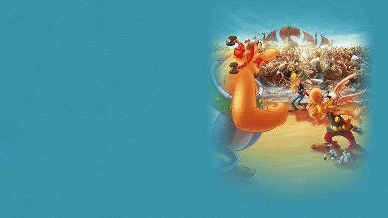 кадр из фильма Астерикс и викинги