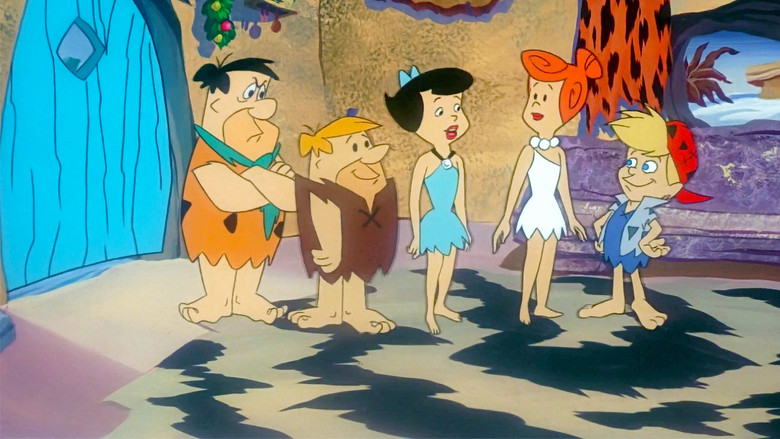 кадр из фильма Flintstone Family Christmas