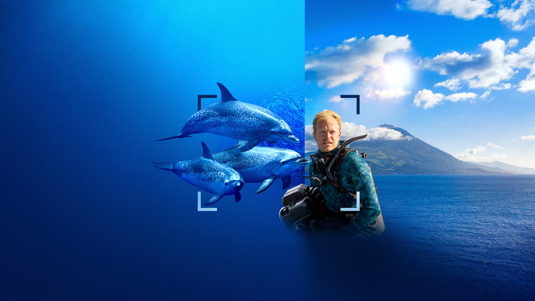 кадр из фильма В мире дельфинов с Берти Грегори