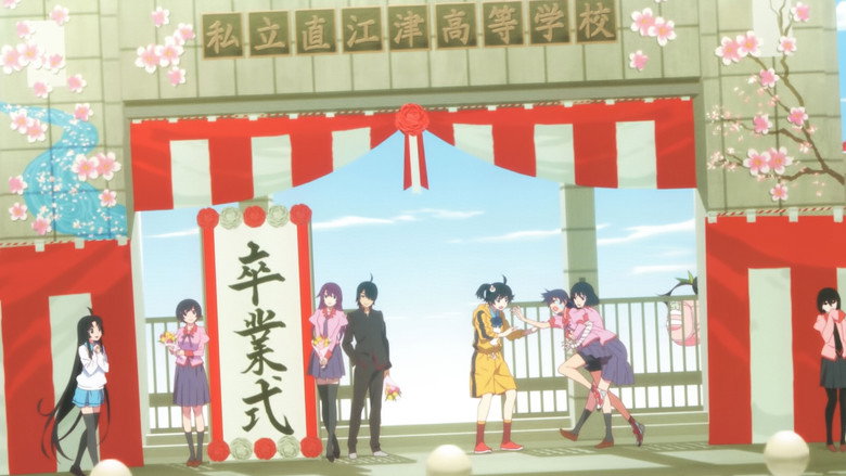 кадр из фильма Owarimonogatari Part 2