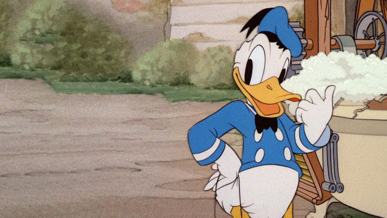 кадр из фильма Дональд Дак: Собачья ванна Дональда