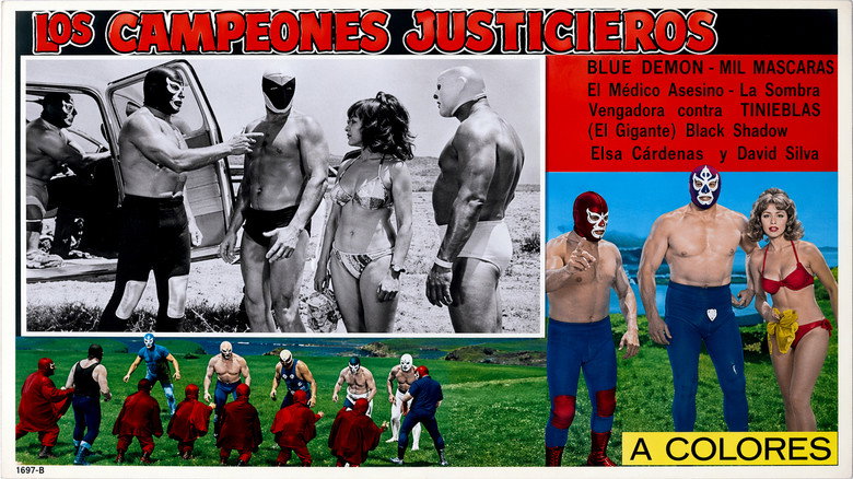 кадр из фильма Los Campeones Justicieros