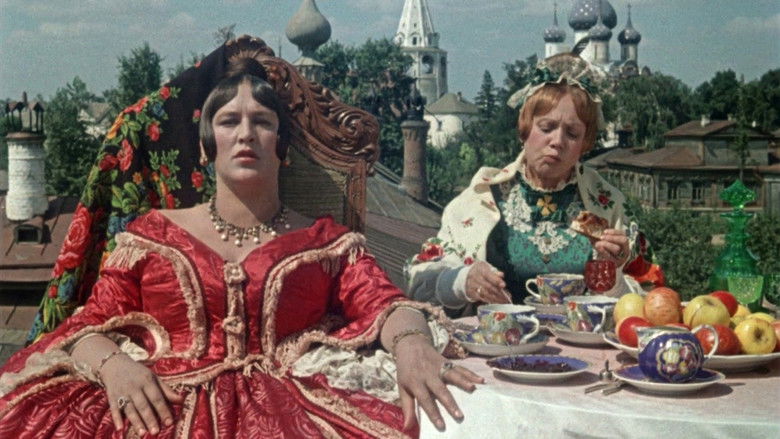 кадр из фильма Женитьба Бальзаминова