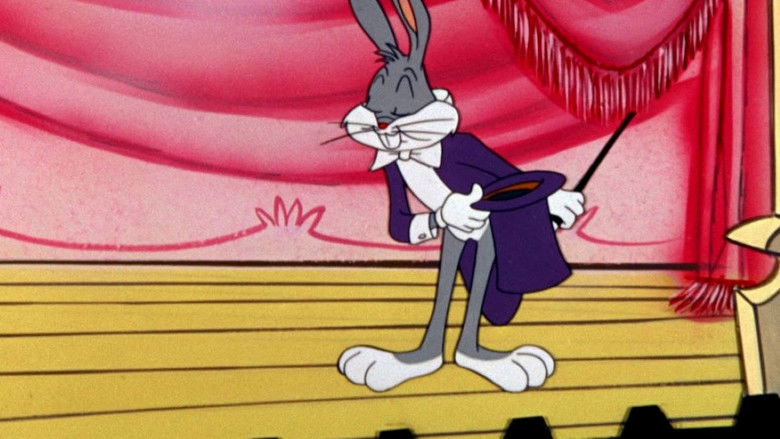 кадр из фильма Багз в шоубизе