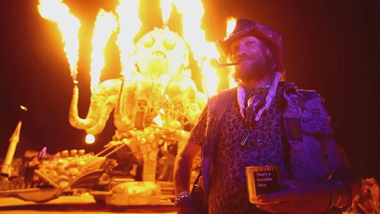 кадр из фильма Burning Man, le désert de tous les possibles